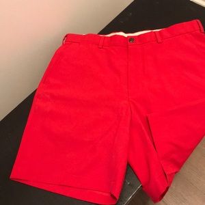 Men’s red shorts